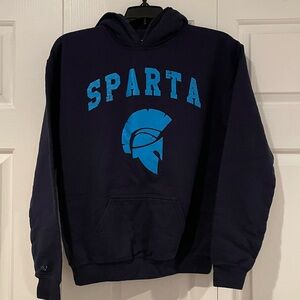 Navy blue Sparta hoodie